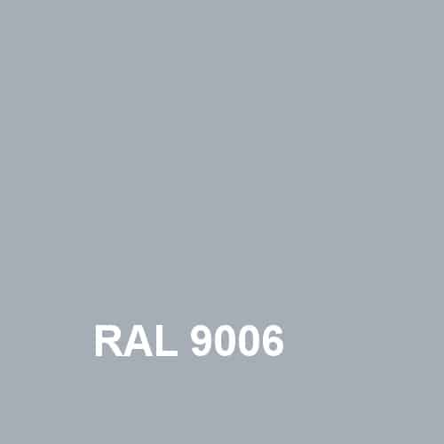 RAL9006 eine moderne Farbe für Mülltonnenboxen und Zäune