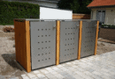 Mülltonnenbox Holz Lärche / Douglasie