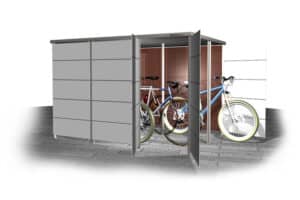 Fahrradbox HPL - Box für Fahrrad HPL