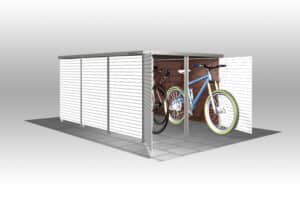 Fahrradbox HPL - Box für Fahrrad HPL