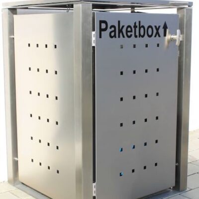 Paket Briefkasten Edelstahl Weiss Graualuminium Anthrazit