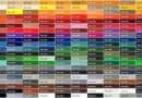 Tabelle RAL-Farben
