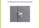 Knebelgriff mit Zylinderschloss