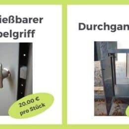 Zubehör Edelstahl Mülltonnenbox