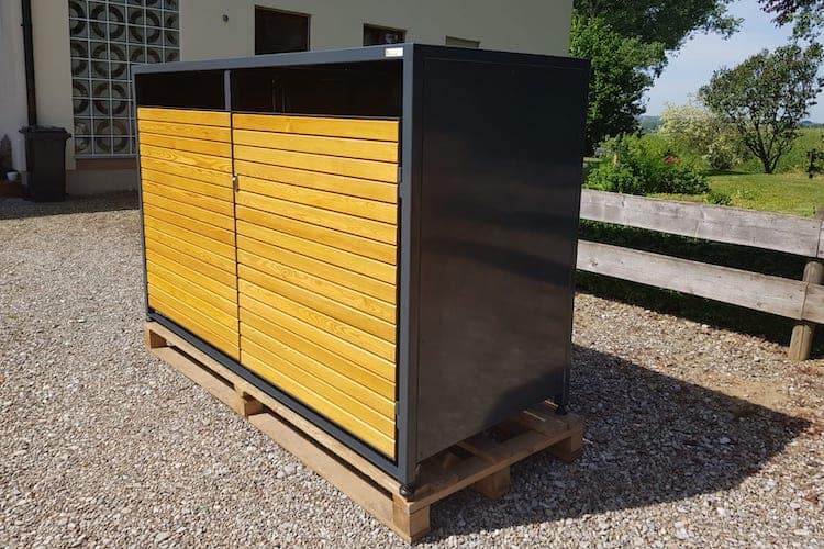 Fahrradbox Holz Kiefer