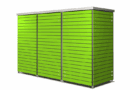 Mülltonnenbox Trash lime