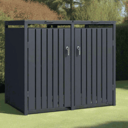 2er Mülltonnenbox DIY Linie D